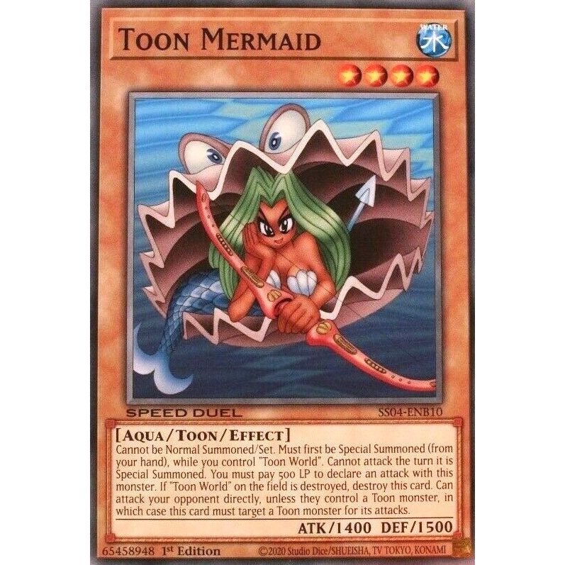 Image for Toon Mermaid (SS04-ENB10) (SS04) - YuGiOh