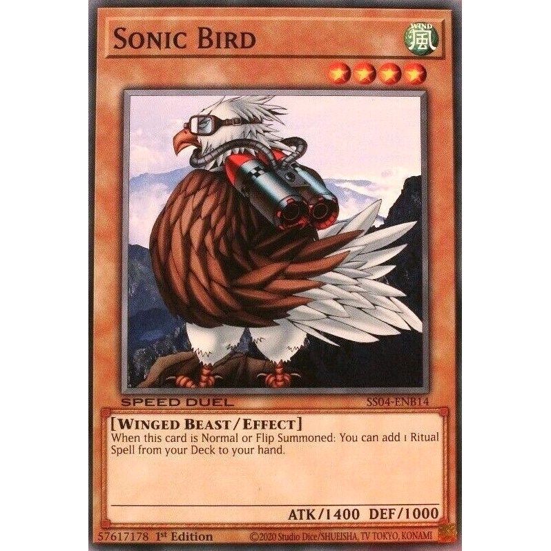 Image for Sonic Bird (SS04-ENB14) (SS04) - YuGiOh