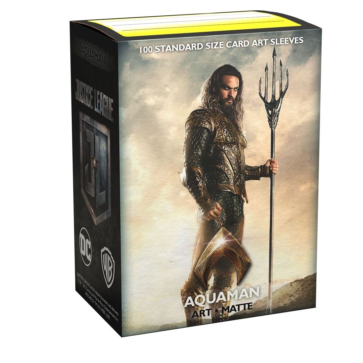 Image for Dragon Shield Limited Edition Art Sleeves - Justice League: Aquaman (100-Pack) - Card Sleeves