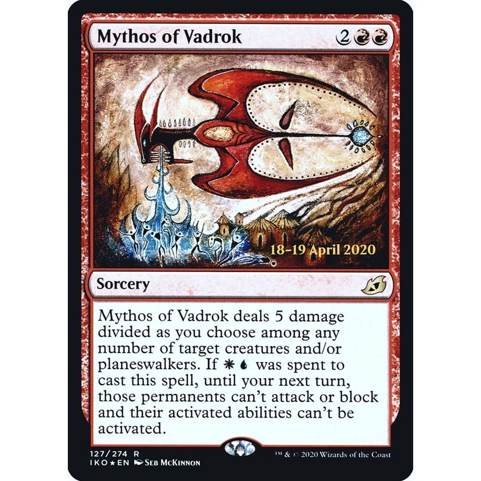 Image for Mythos of Vadrok (127) (PRE) - Magic: The Gathering