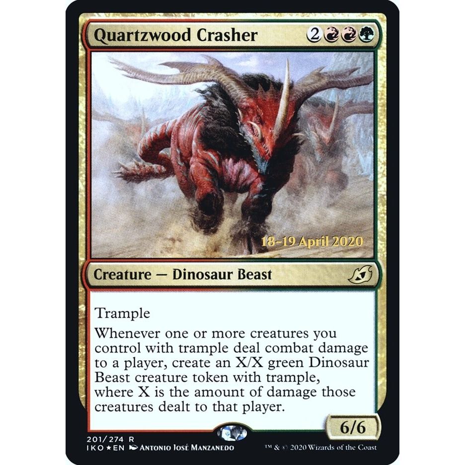 Image for Quartzwood Crasher (201) (PRE) - Magic: The Gathering