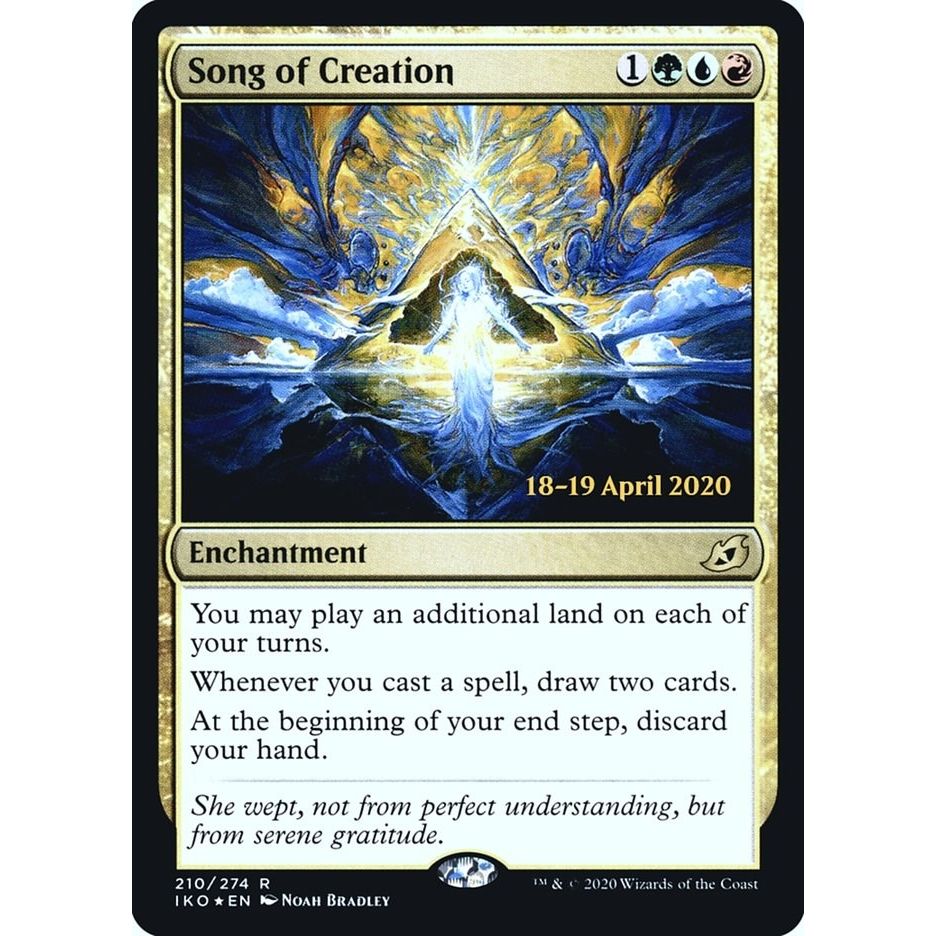 Image for Song of Creation (210) (PRE) - Magic: The Gathering