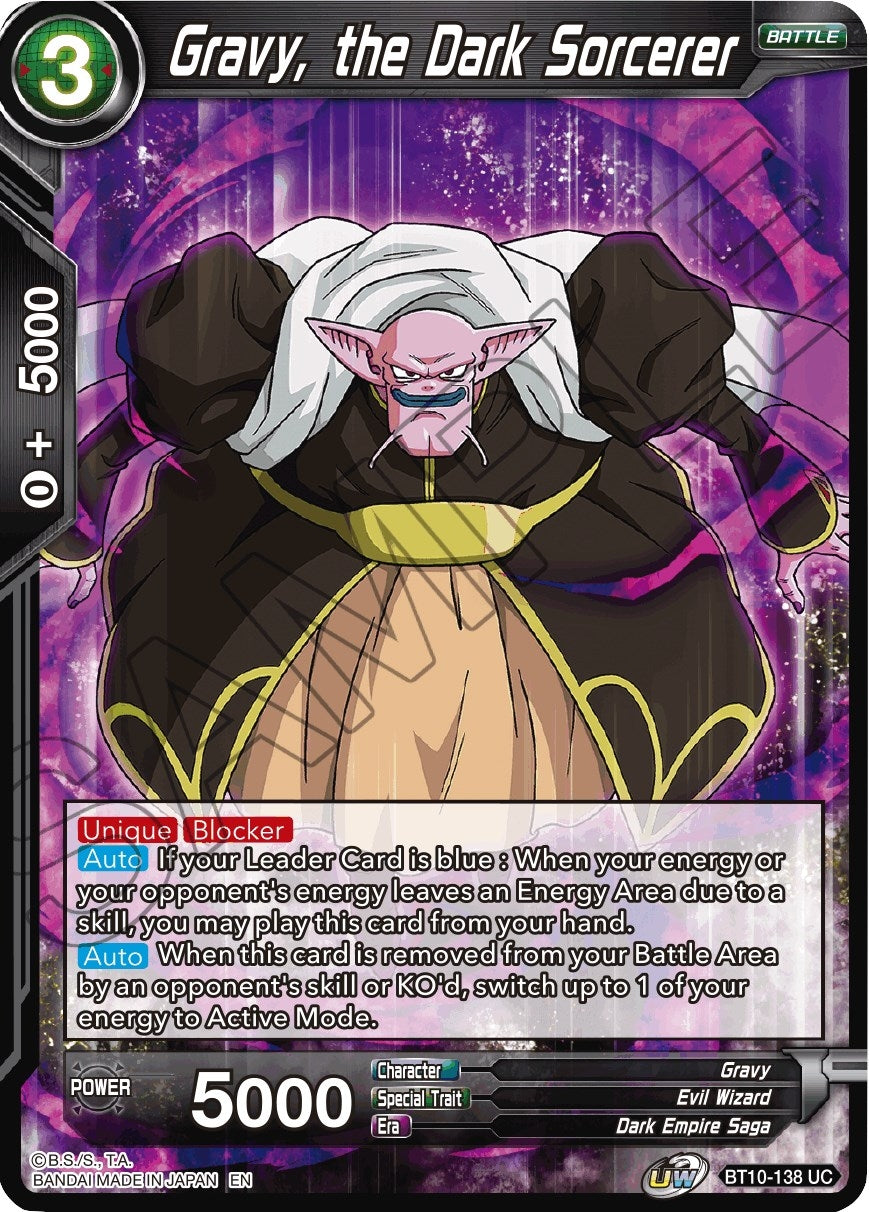 Image for Gravy, the Dark Sorcerer (BT10-138) (DBS-B10) - Dragon Ball Super: Masters