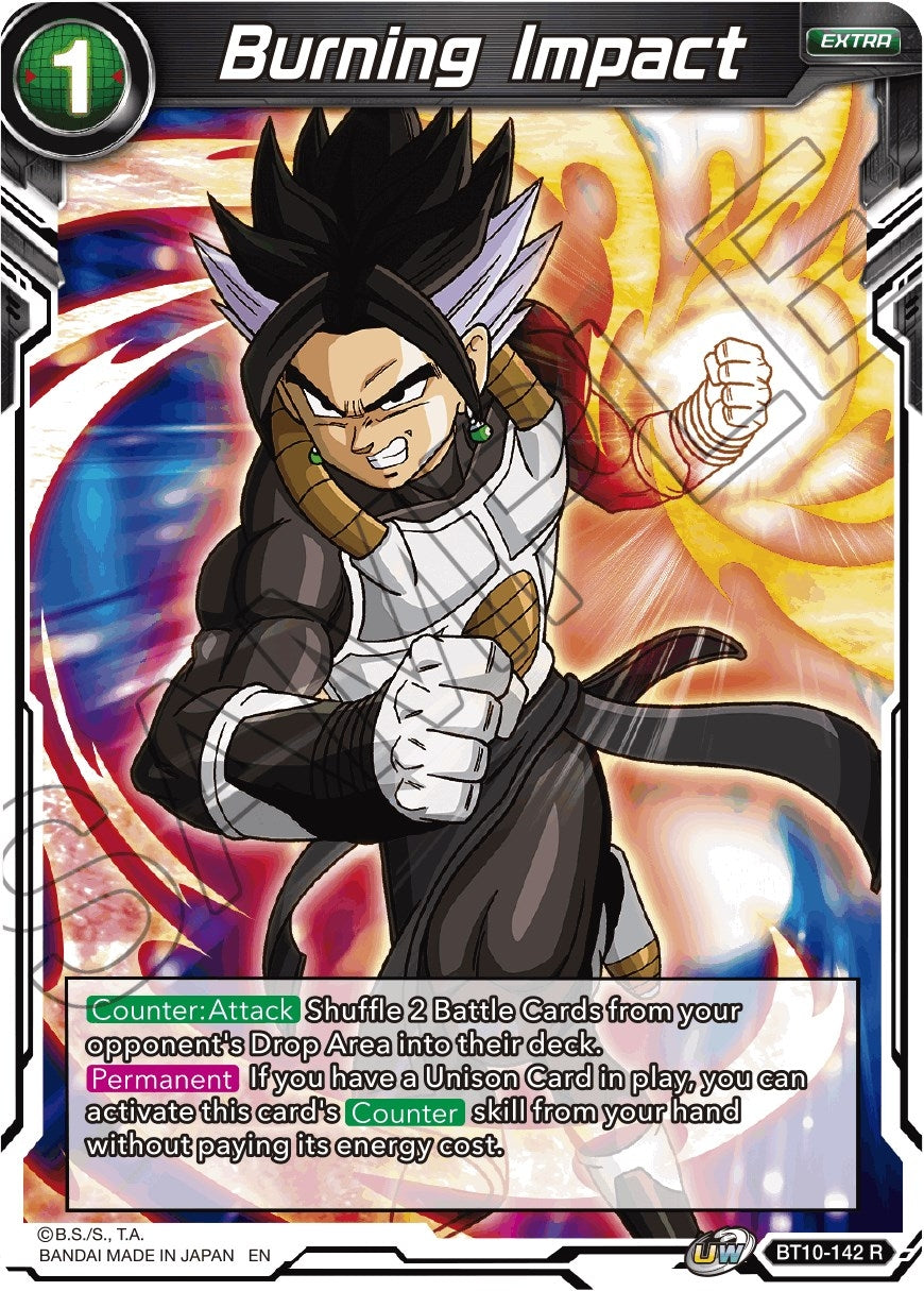 Image for Burning Impact (BT10-142) (DBS-B10) - Dragon Ball Super: Masters