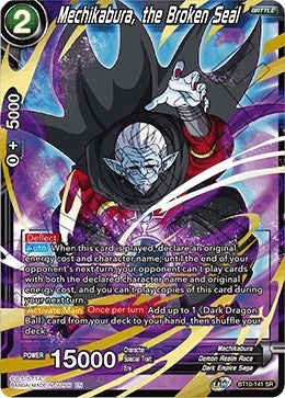 Image for Mechikabura, the Broken Seal (BT10-141) (DBS-B10) - Dragon Ball Super: Masters