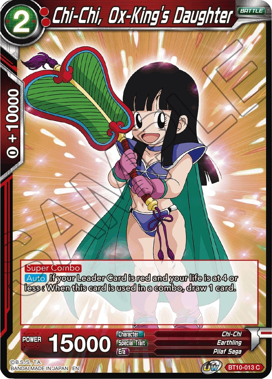 Image for Chi-Chi, Ox-King's Daughter (BT10-013) (DBS-B10) - Dragon Ball Super: Masters