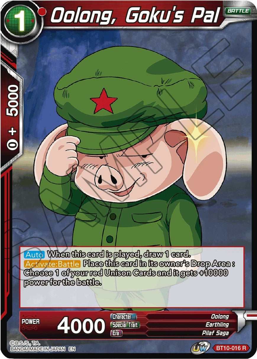 Image for Oolong, Goku's Pal (BT10-016) (DBS-B10) - Dragon Ball Super: Masters