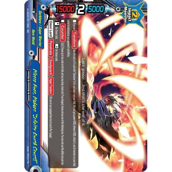 Image for Mirror Hero, Mukuro "Infinity Death Crest!!" (S-UB05/0017EN) (S-UB05) - Future Card BuddyFight