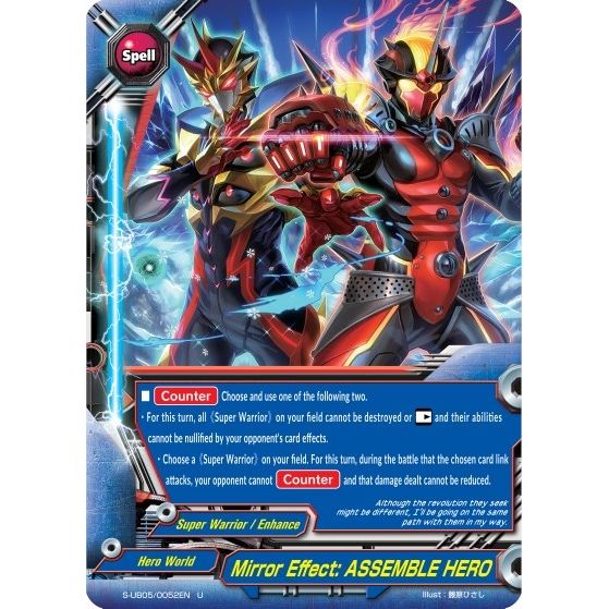Image for Mirror Effect: ASSEMBLE HERO (S-UB05/0052EN) (S-UB05) - Future Card BuddyFight