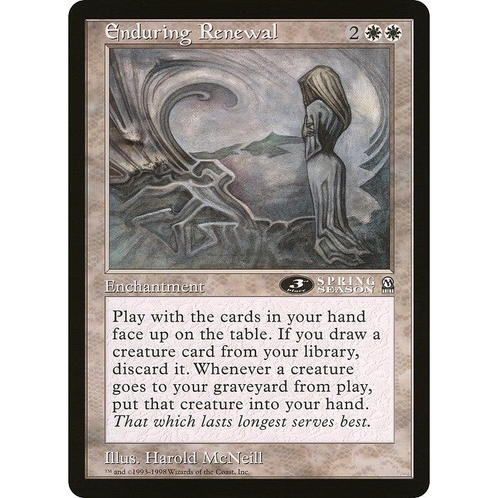 Image for Enduring Renewal (3rd Place) (Arena League) (OVER) - Magic: The Gathering