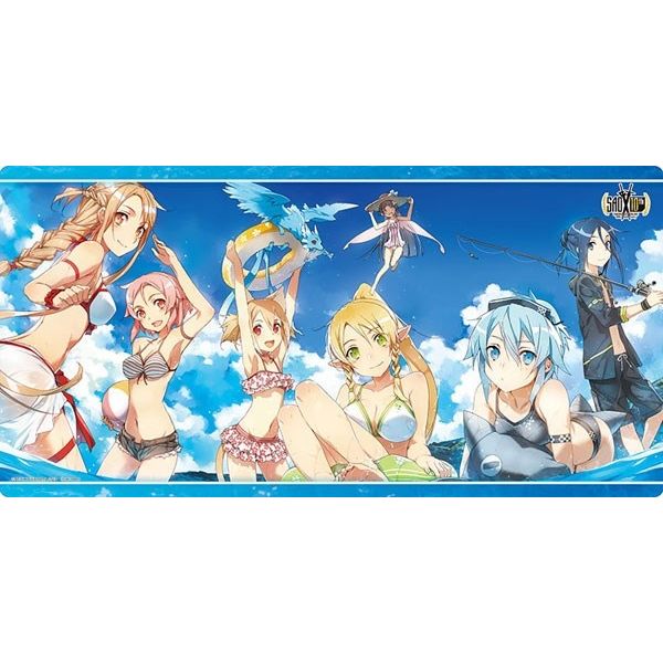 Image for Bushiroad Rubber Mat (Wide) Sword Art Online 10th Anniversary - Soda Iro no Panorama - Playmats