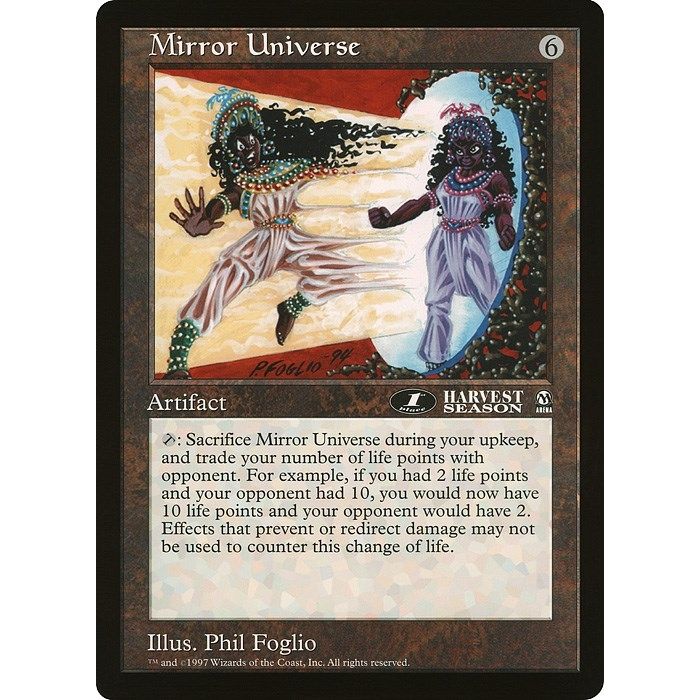 Image for Mirror Universe (1st Place) (Arena League) (OVER) - Magic: The Gathering