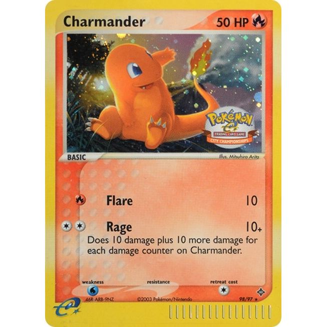 Image for Charmander - 98/97 (City Championships) (098/097) (PR) - Pokemon