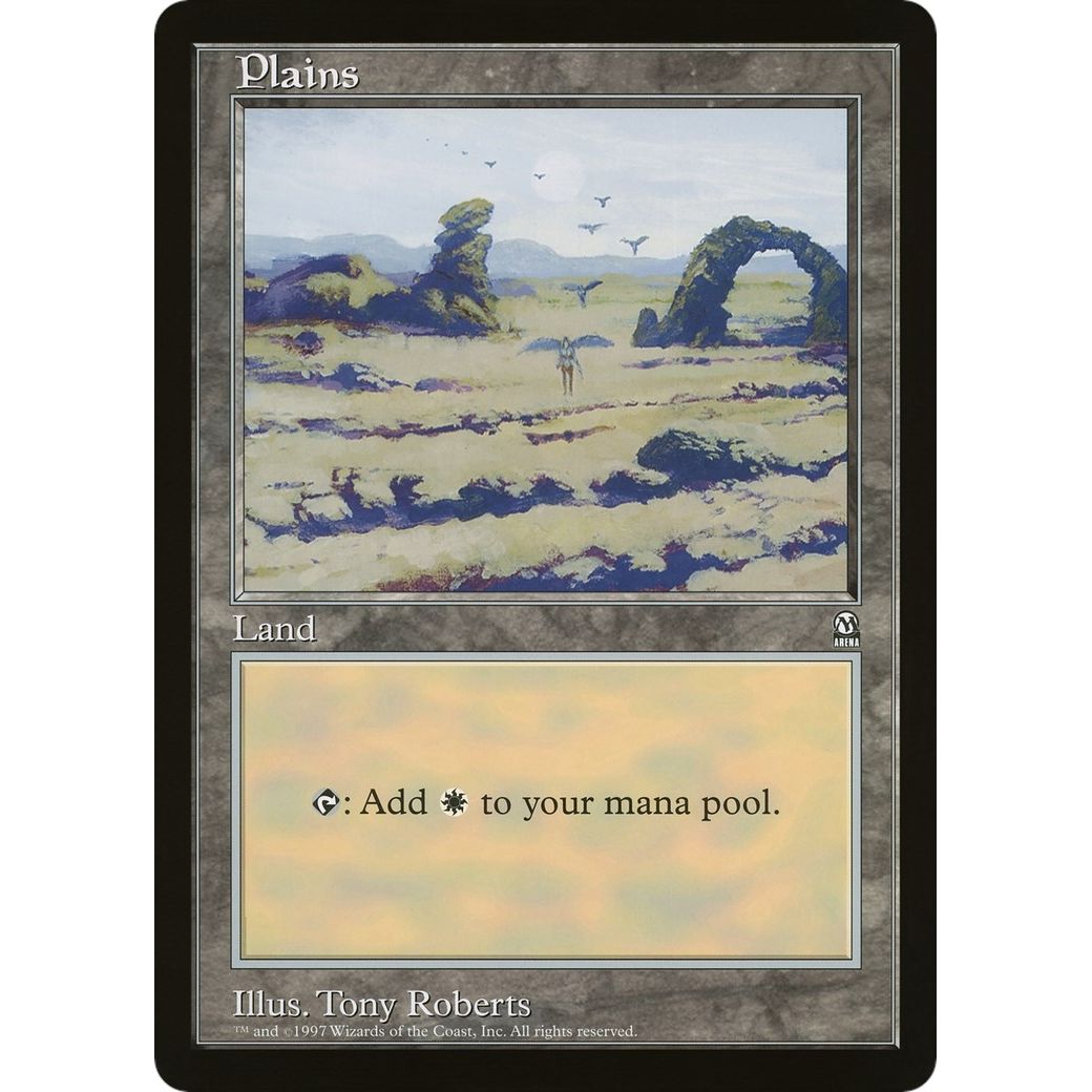 Image for Plains (Arena League) (OVER) - Magic: The Gathering
