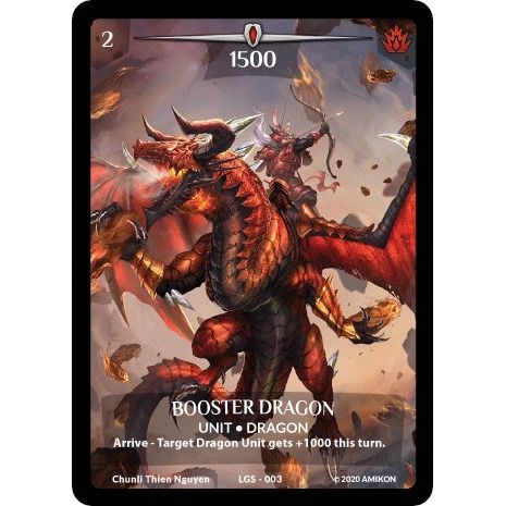 Image for Booster Dragon (Full Art) (LGS-003) (PR) - Argent Saga TCG