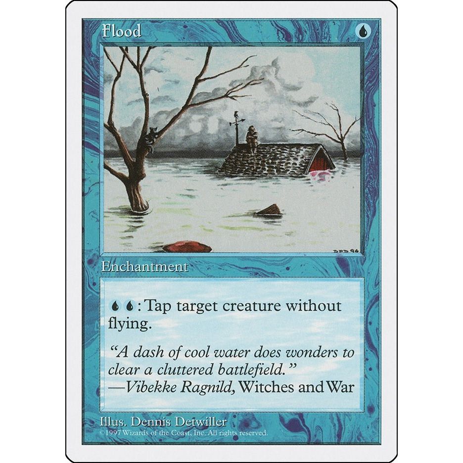 Image for Flood (5ED) - Magic: The Gathering