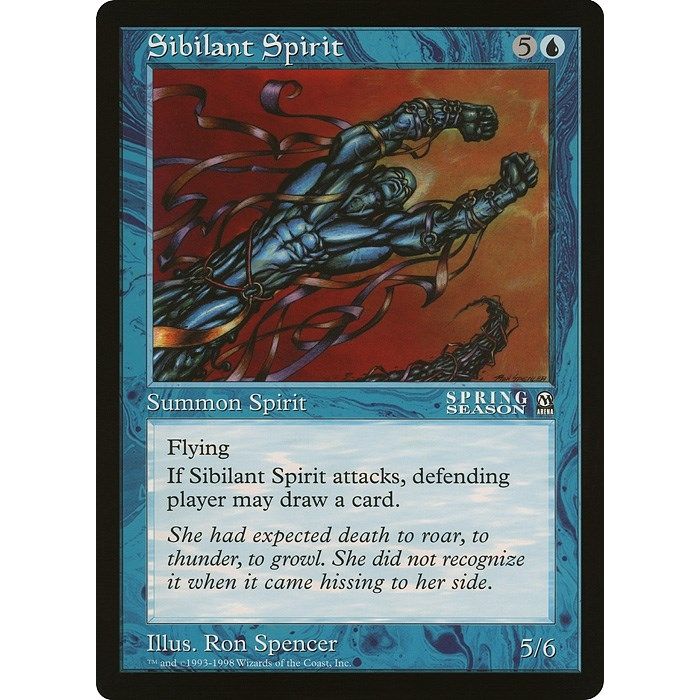 Image for Sibilant Spirit (Arena League) (OVER) - Magic: The Gathering