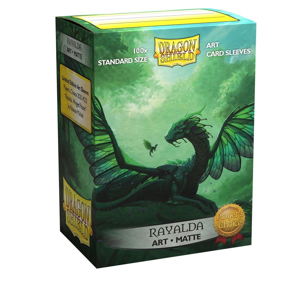 Image for Dragon Shield Player's Choice Matte Art Sleeves - Rayalda (100-Pack) - Card Sleeves