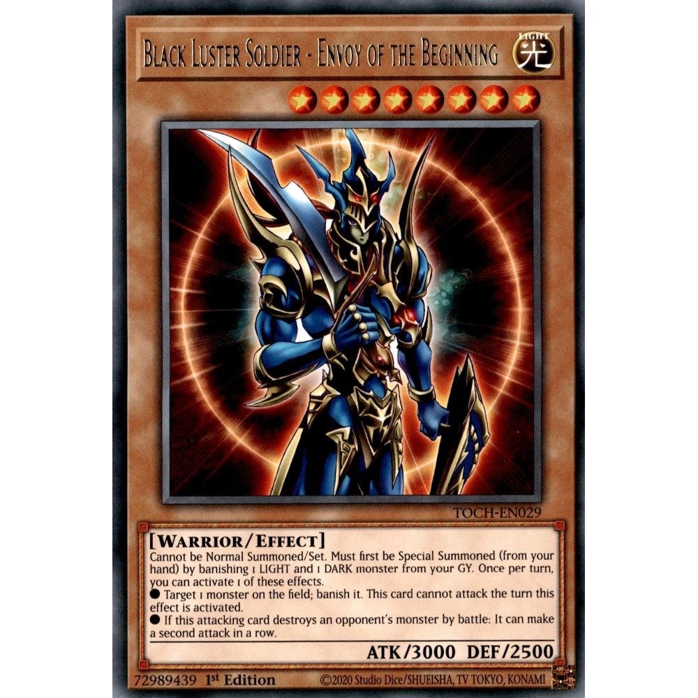 Image for Black Luster Soldier - Envoy of the Beginning (TOCH-EN029) (TOCH) - YuGiOh