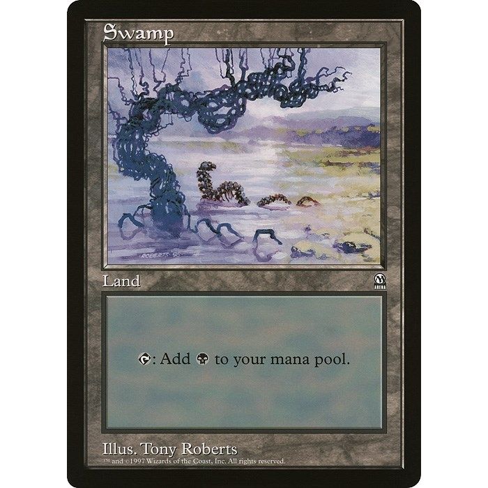 Image for Swamp (Arena League) (OVER) - Magic: The Gathering