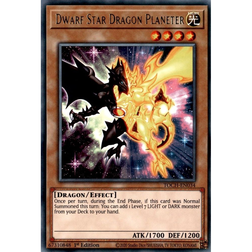 Image for Dwarf Star Dragon Planeter (TOCH-EN034) (TOCH) - YuGiOh