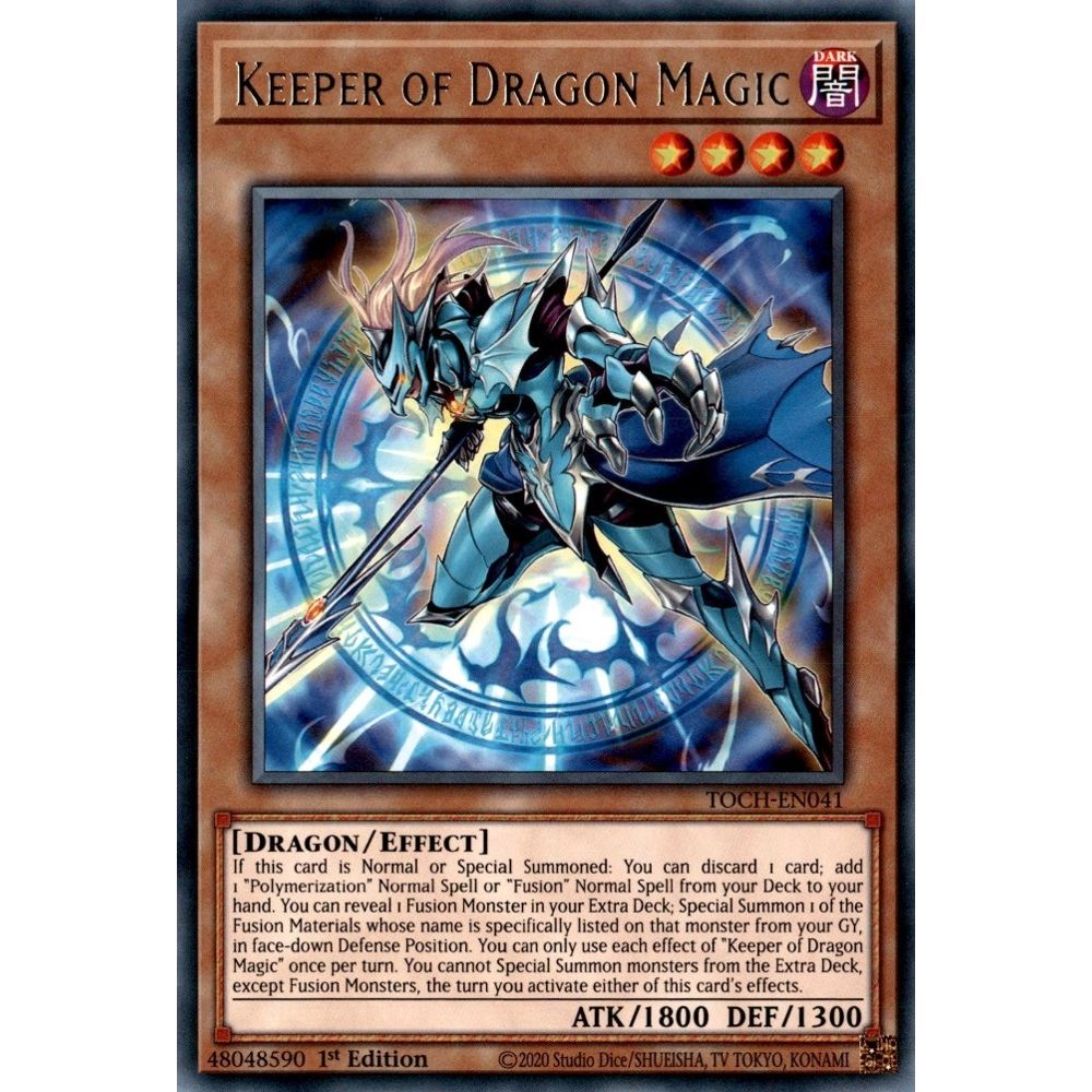 Image for Keeper of Dragon Magic (TOCH-EN041) (TOCH) - YuGiOh