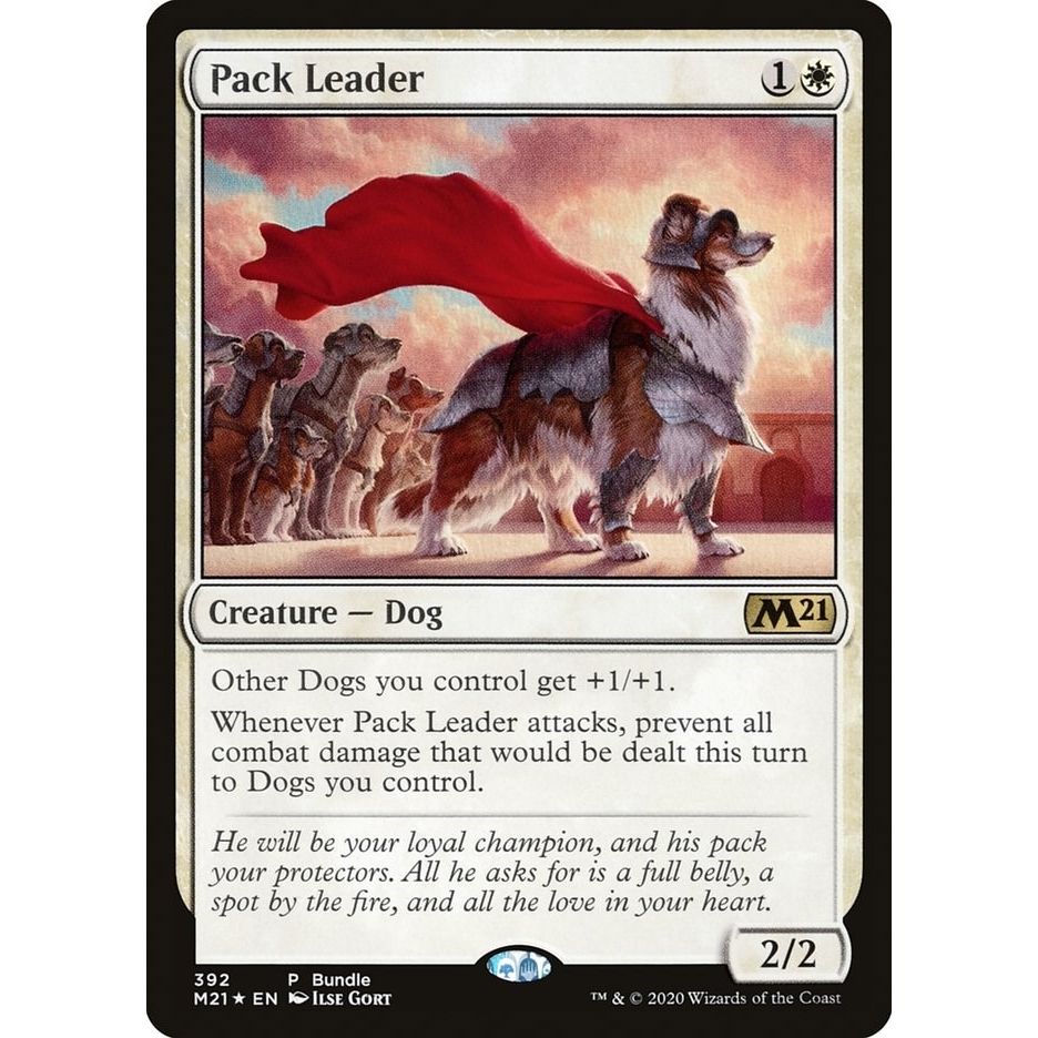 Image for Pack Leader (M21 Bundle) (392) (UMP) - Magic: The Gathering