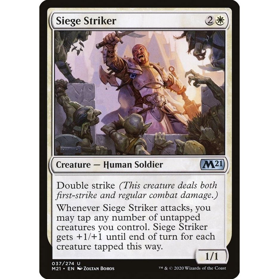 Image for Siege Striker (37) (M21) - Magic: The Gathering