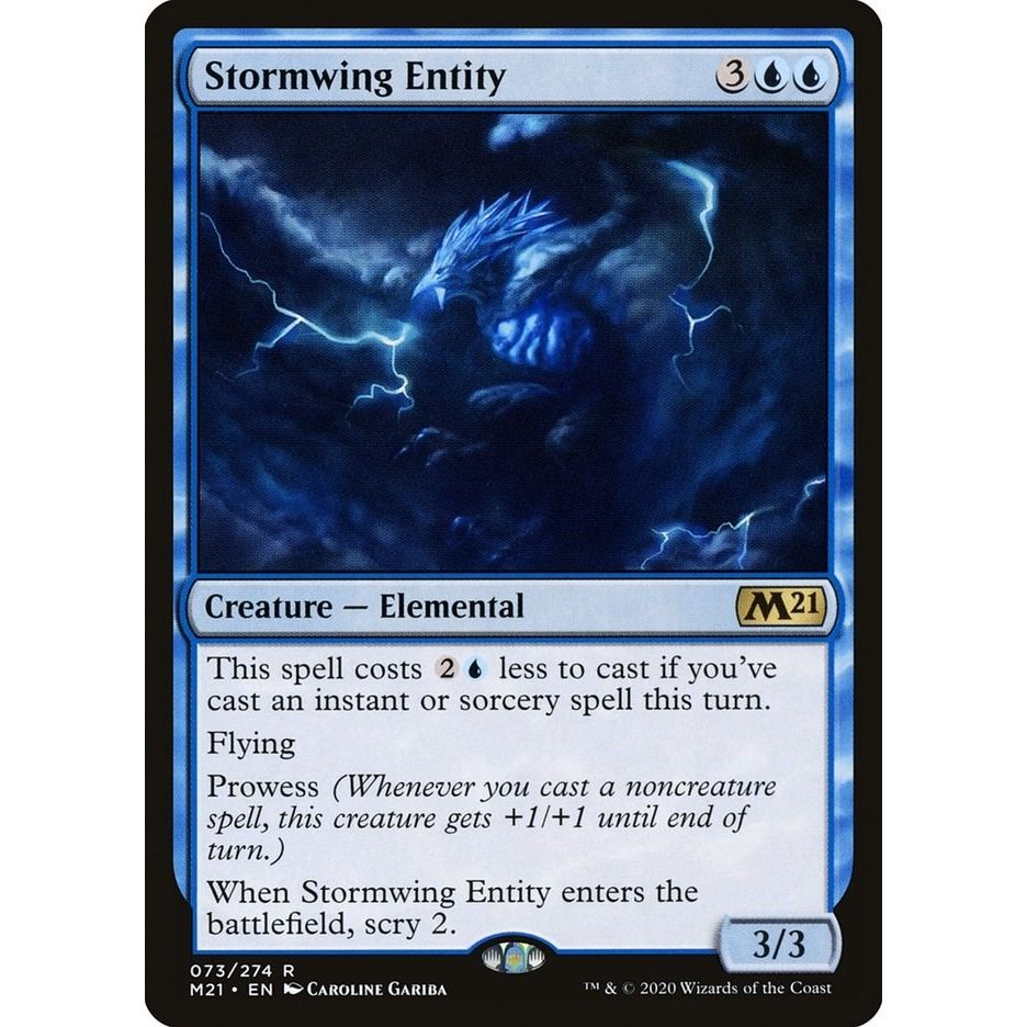 Image for Stormwing Entity (73) (M21) - Magic: The Gathering