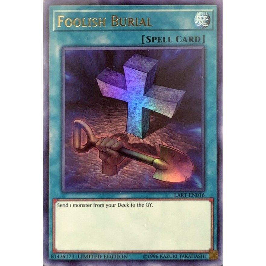 Image for Foolish Burial (LART-EN016) (LART) - YuGiOh
