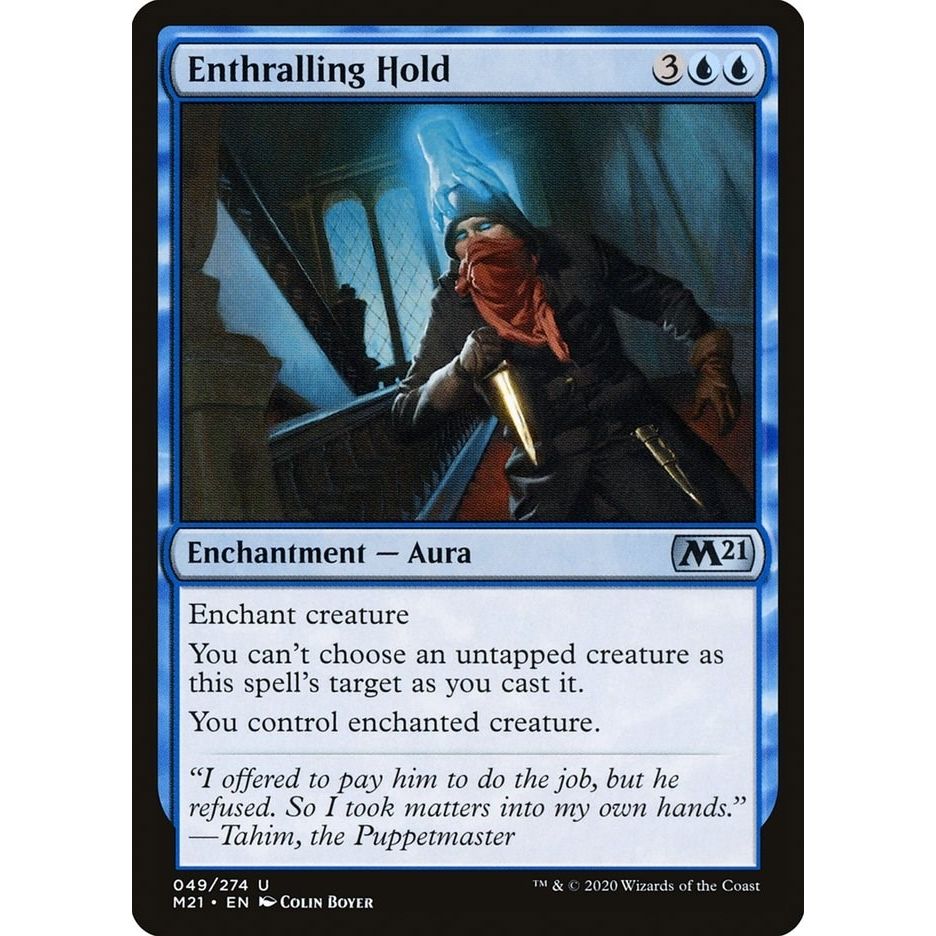 Image for Enthralling Hold (49) (M21) - Magic: The Gathering