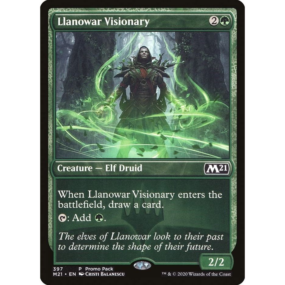 Image for Llanowar Visionary (397) (PPM21) - Magic: The Gathering