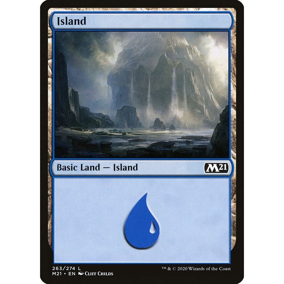 Image for Island (263) (263) (M21) - Magic: The Gathering