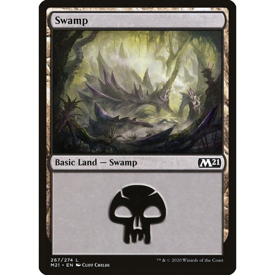 Image for Swamp (267) (267) (M21) - Magic: The Gathering
