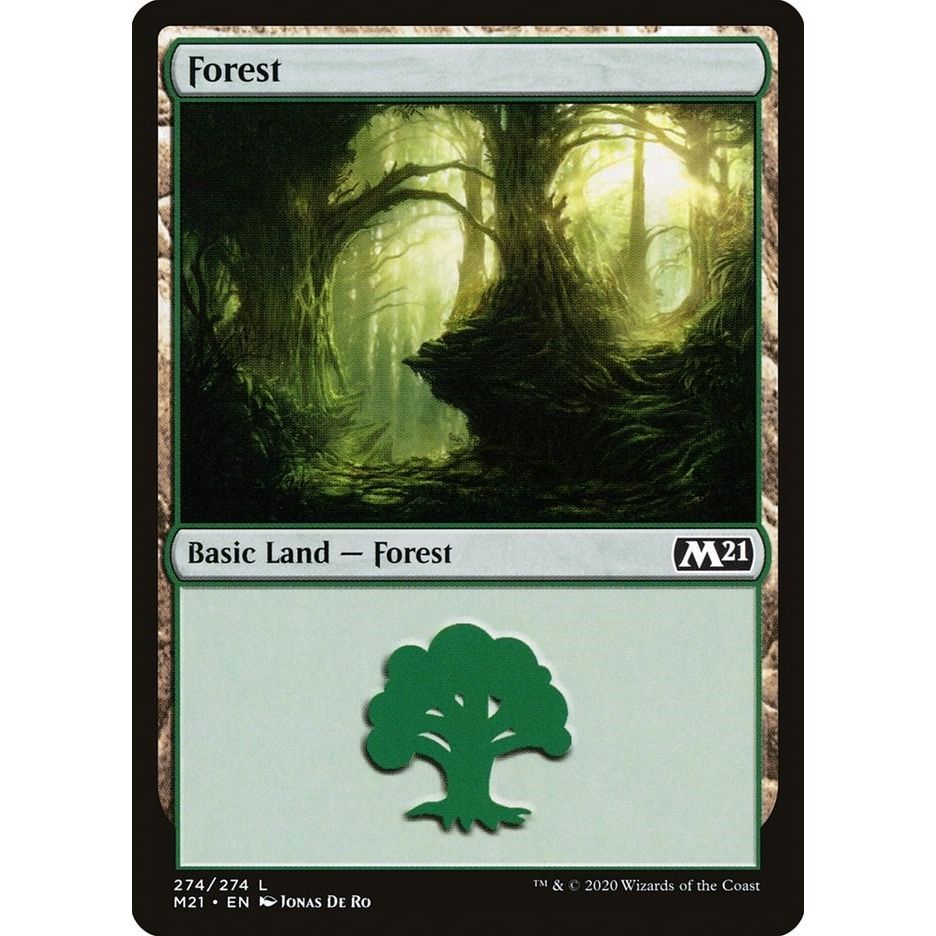 Image for Forest (274) (274) (M21) - Magic: The Gathering