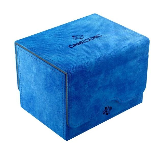 Image for GameGenic Sidekick Deck Box - Blue (Holds 100+) - Deck Boxes
