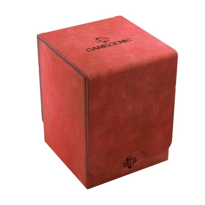 Image for GameGenic Squire Deck Box - Red (Holds 100+) - Deck Boxes