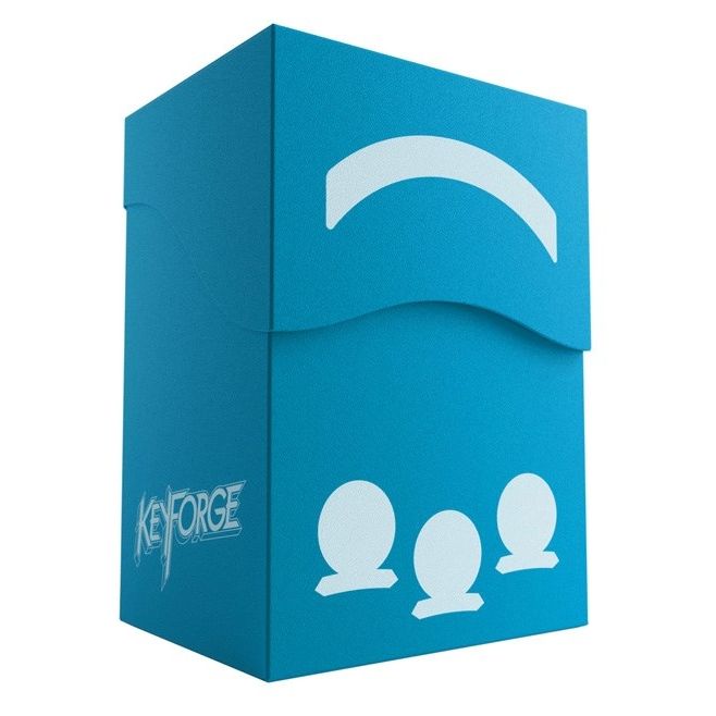 Image for GameGenic KeyForge Gemini Deck Box - Blue - Deck Boxes