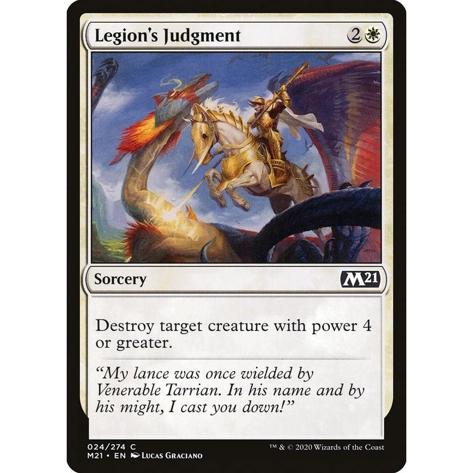 Image for Legion's Judgment (24) (M21) - Magic: The Gathering