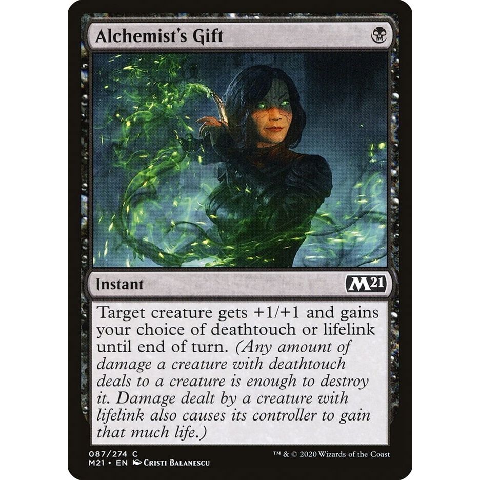 Image for Alchemist's Gift (87) (M21) - Magic: The Gathering