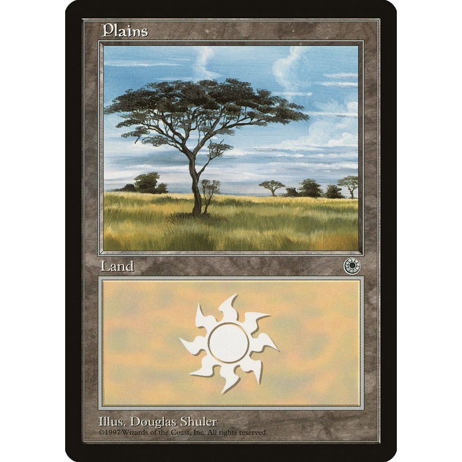 Image for Plains (No Flowers) (POR) - Magic: The Gathering