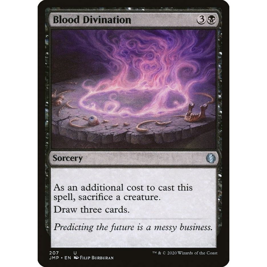 Image for Blood Divination (207) (JMP) - Magic: The Gathering