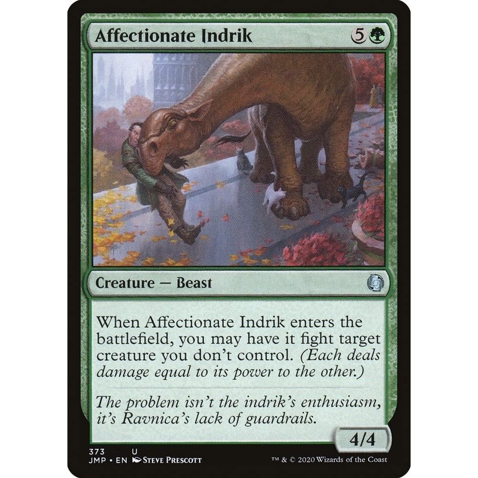 Image for Affectionate Indrik (373) (JMP) - Magic: The Gathering
