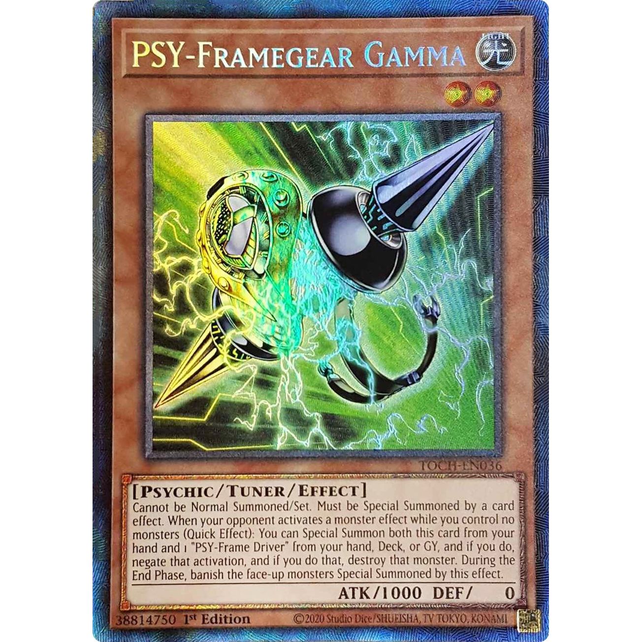 Image for PSY-Framegear Gamma (CR) (TOCH-EN036) (TOCH) - YuGiOh