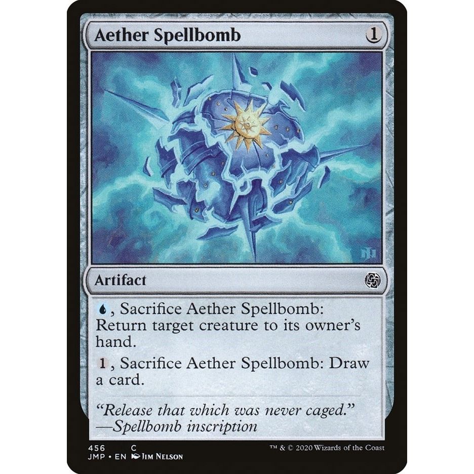 Image for Aether Spellbomb (456) (JMP) - Magic: The Gathering