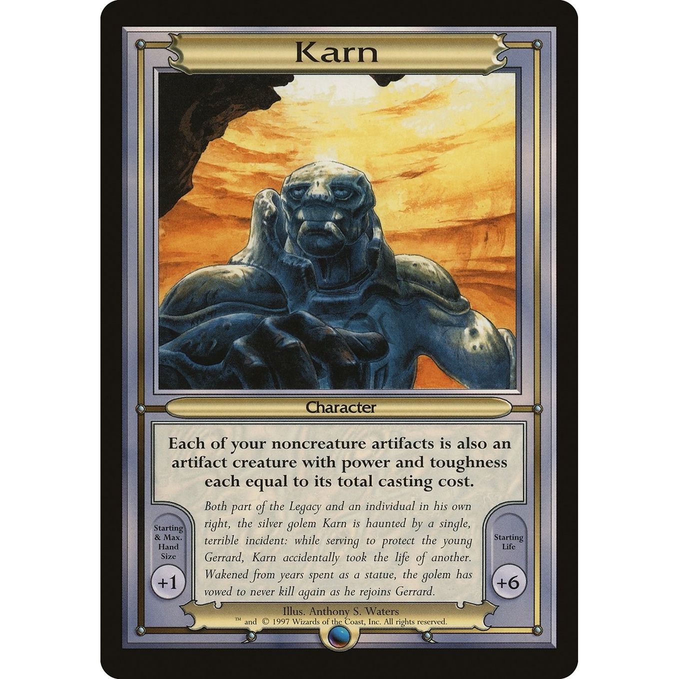 Image for Karn (Oversize) (VNG) - Magic: The Gathering