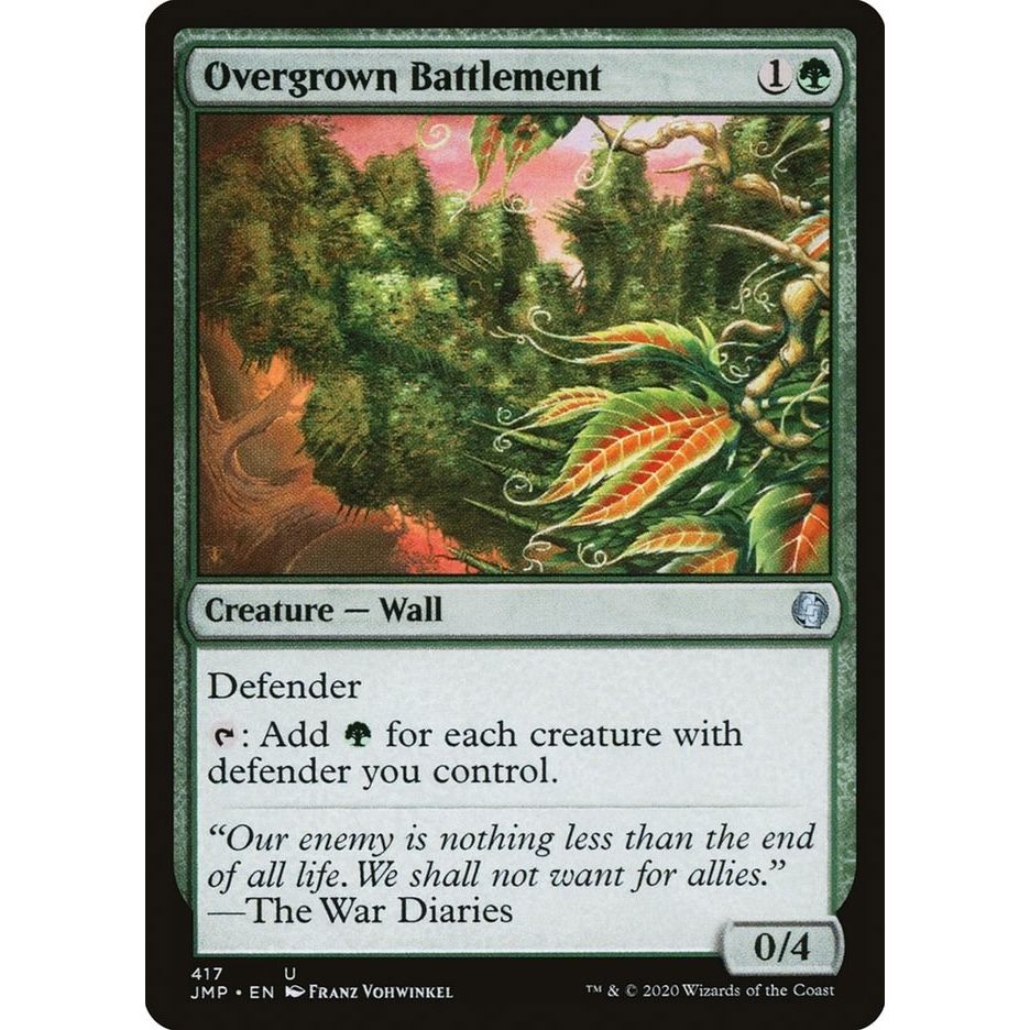 Image for Overgrown Battlement (417) (JMP) - Magic: The Gathering