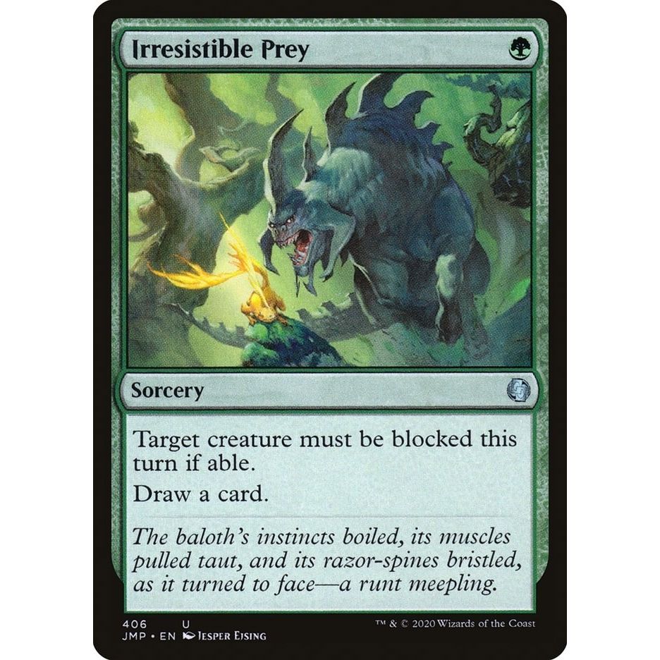 Image for Irresistible Prey (406) (JMP) - Magic: The Gathering