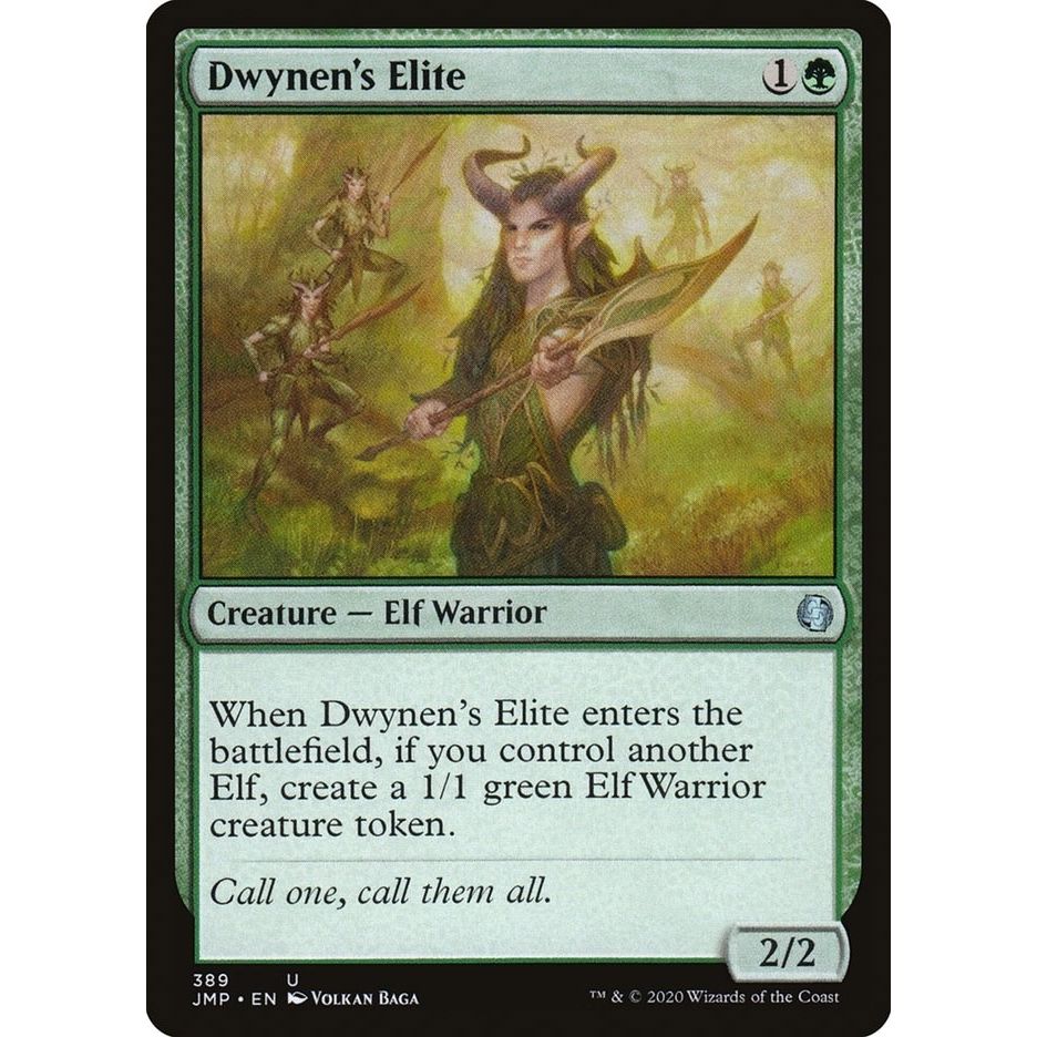 Image for Dwynen's Elite (389) (JMP) - Magic: The Gathering