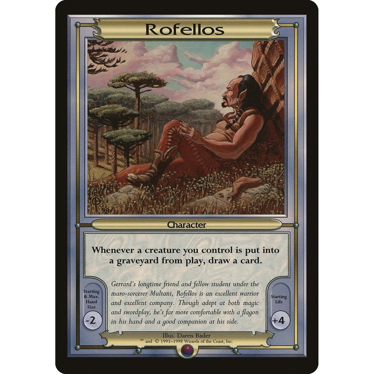 Image for Rofellos (Oversize) (VNG) - Magic: The Gathering